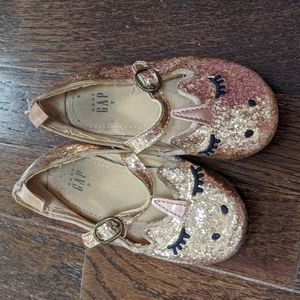 Sparkly unicorn flats